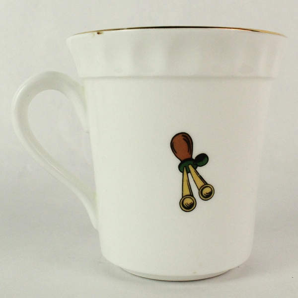 Crown Staffordshire 1901 Fiat Antique Car Fine Bone China Mug Cup