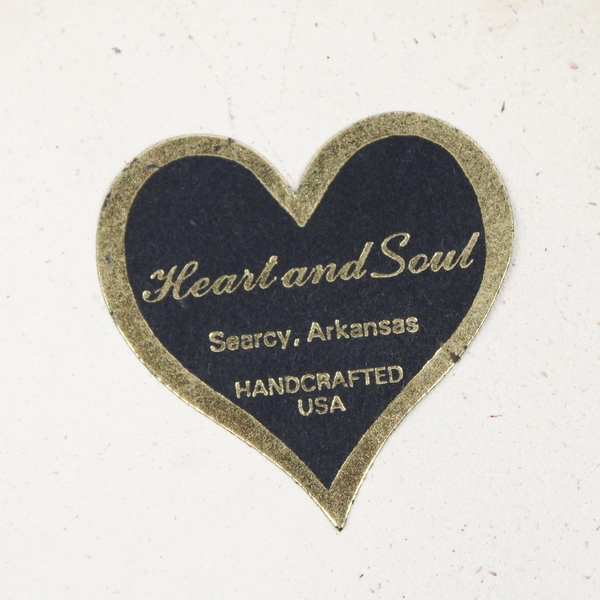 Heart And Soul Pottery Trinket Dish Tray Plate Hummingbird Flower 8.5" Diameter