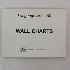 Set of 23 Christian Light Education Language Arts 100 Wall Charts