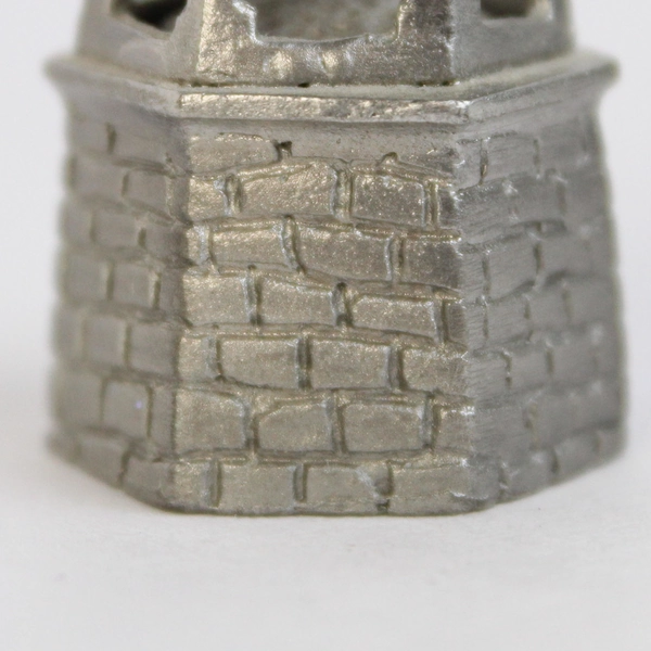 Church Bell Tower Pewter Thimble