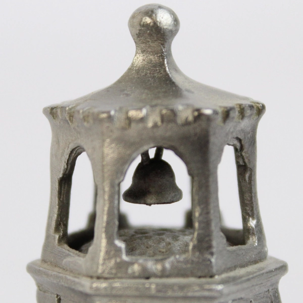 Church Bell Tower Pewter Thimble