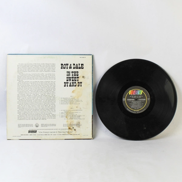 Roy & Dale In The Sweet By And By Vinyl LP Record WST 8589 - As-Is