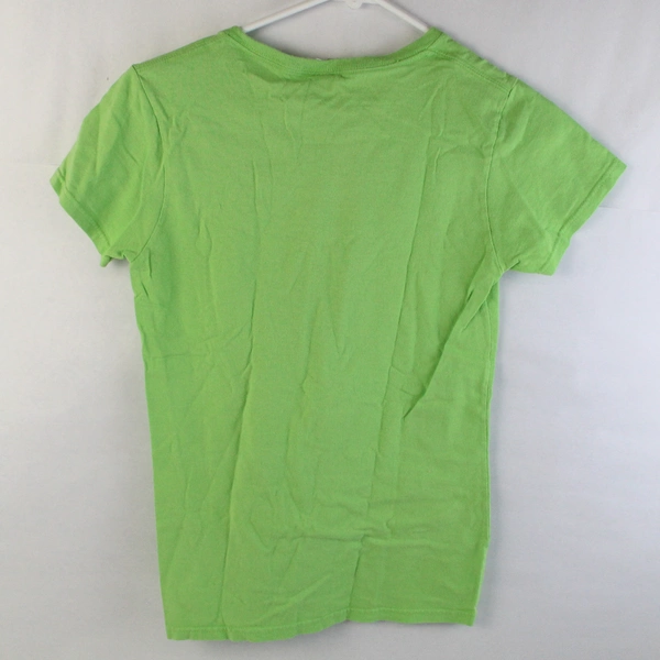 Gildan The Old Chicken Farm Art Center Green Cotton T-Shirt Women's Small