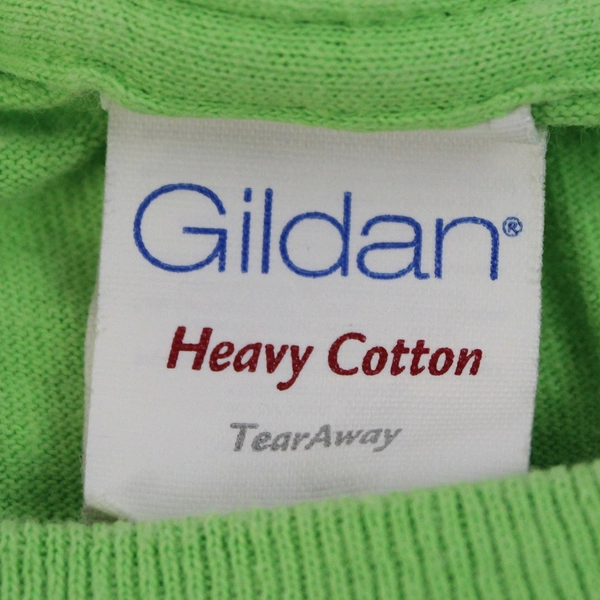 Gildan The Old Chicken Farm Art Center Green Cotton T-Shirt Women's Small