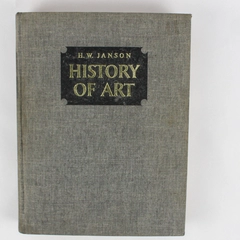 History Of Art by H W Janson with Dora Jane Janson 1966 Hardcover 