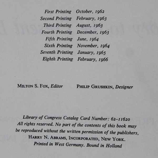 History Of Art by H W Janson with Dora Jane Janson 1966 Hardcover 