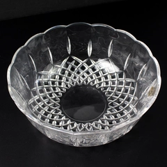 Royal Crystal Rock Opera Lead Crystal Bowl 8.75" Clear Original Box