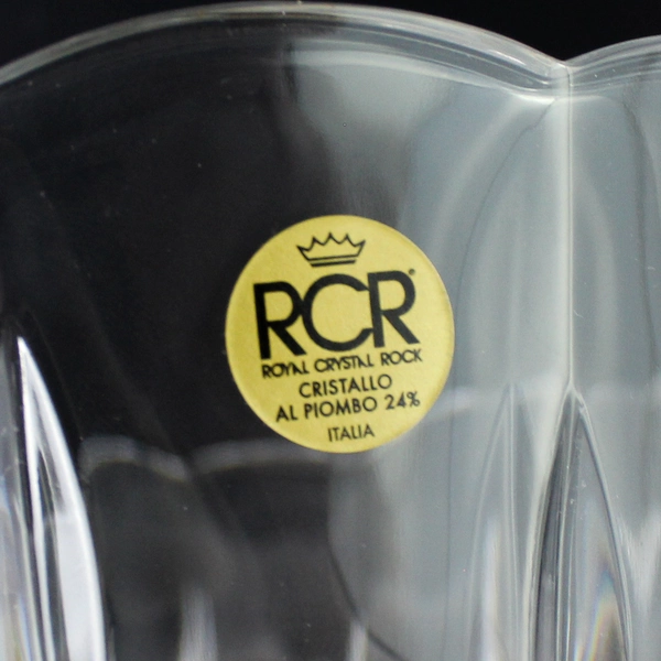Royal Crystal Rock Opera Lead Crystal Bowl 8.75" Clear Original Box