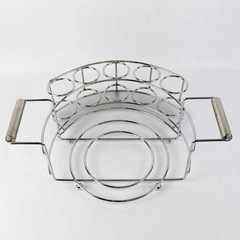 Coming Home Space Saving Buffet Caddy Original Box Chrome Finish Handles