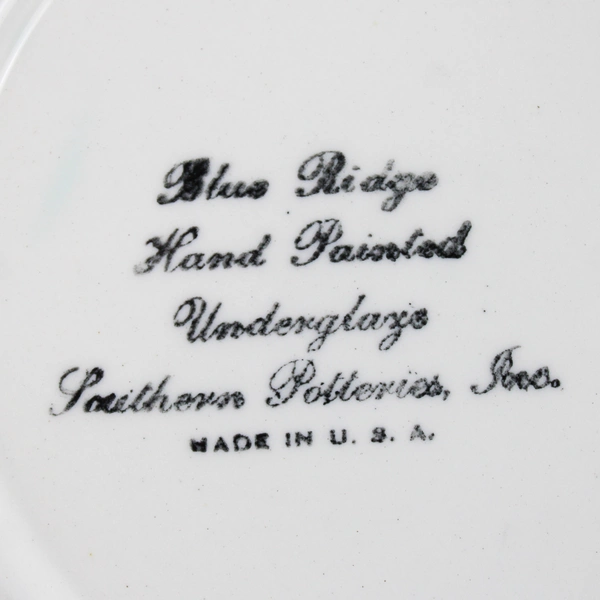 Peasant Village France Pattern PVF14 Ceramic Plate 7.5" Diameter