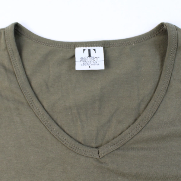 Olive Green Women's 'Aroha New Zealand' Floral Decal T-Shirt Size L