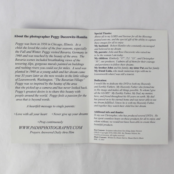 Leavenworth WA Seasons Of Splendor DVD Vol III Special Edition - Pre-Owned