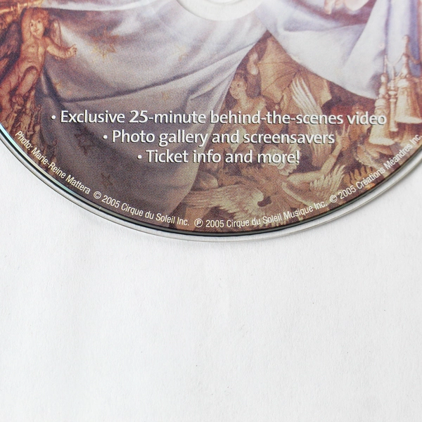 Corteo Cirque Du Soleil CD-ROM 2005 - Pre-Owned, Collectible, Untested
