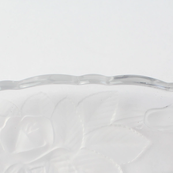 Home Beautiful Rose Pearls Divided Relish Dish