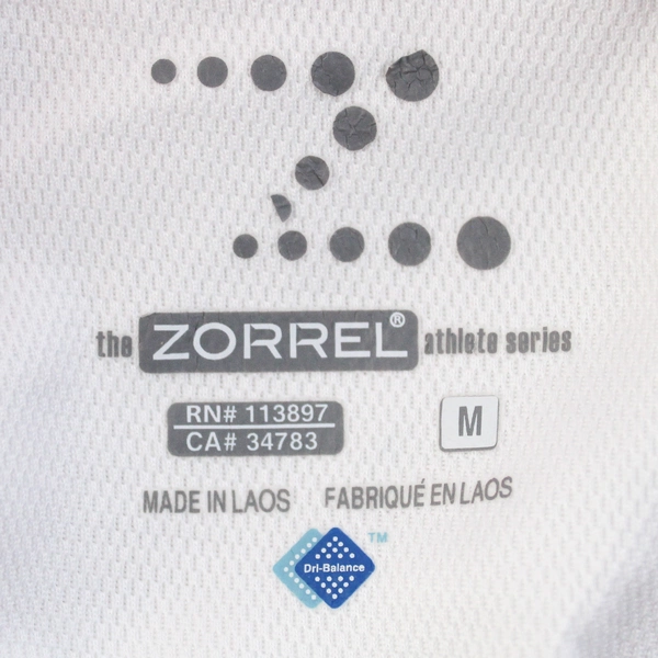 Zorrel Pink & White Help Our Planet Earth Athletic T-Shirt Women's Size Medium