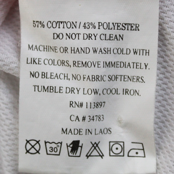 Zorrel Pink & White Help Our Planet Earth Athletic T-Shirt Women's Size Medium