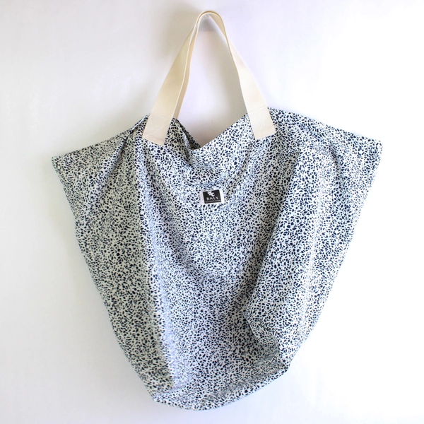 Bal's The Craft Room Handmade Zip-Up Fabric Shoulder Bag Lightweight Cambodia