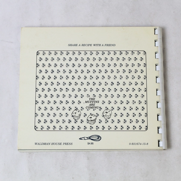 The Muffins are Coming by Theresa Millang 1989 Recipe Postcard Book