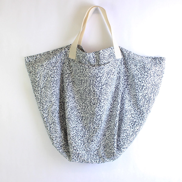 Bal's The Craft Room Handmade Zip-Up Fabric Shoulder Bag Lightweight Cambodia
