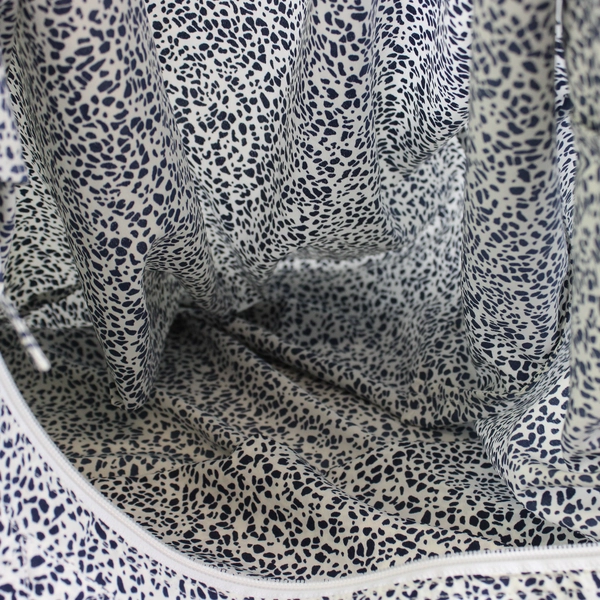 Bal's The Craft Room Handmade Zip-Up Fabric Shoulder Bag Lightweight Cambodia