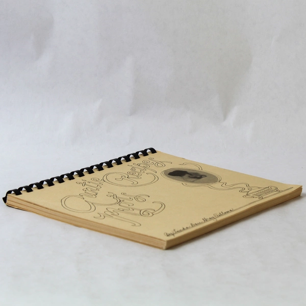 Auntie Myrt's Recipes by L.D. Gray-Fellows 1982 Dessert Cookbook Spiral Bound