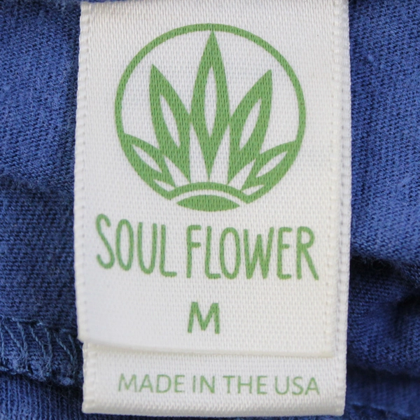 Soul Flower Look Up And Get Lost Star Design T-Shirt Women's Medium