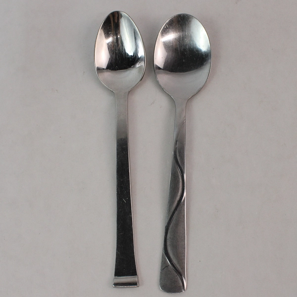 Lot of 11 Mismatched Stainless Steel Flatware Spoons Various Types