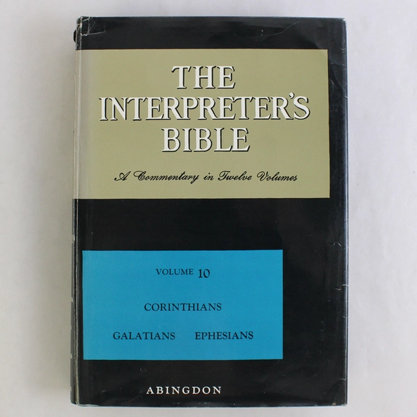 The Interpreter's Bible A Commentary in Twelve Volumes Vol 10 1982 HC DJ
