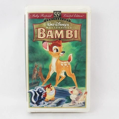 Bambi 55th Anniversary Limited Edition VHS - As Is, Disney Masterpiece
