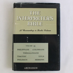 The Interpreter's Bible A Commentary in Twelve Volumes Vol 11 1982 HC DJ