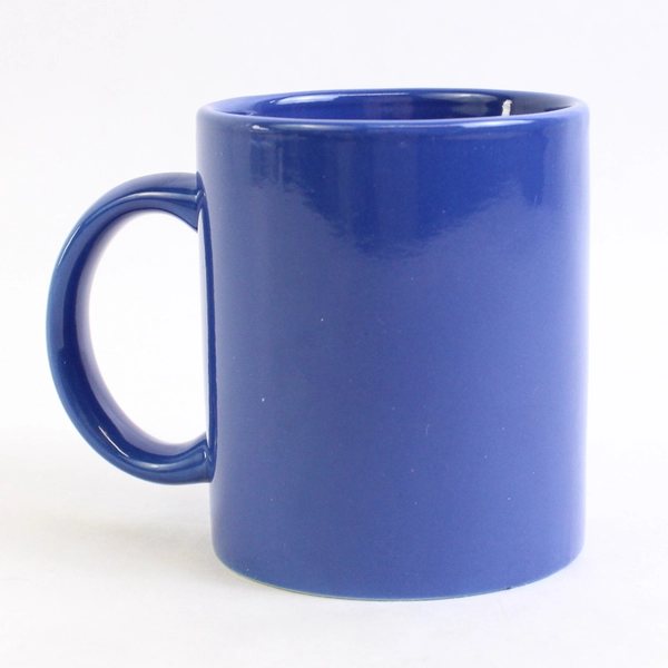 Blue Alaska souvenir Coffee Mug engraved White Grizzly Bear