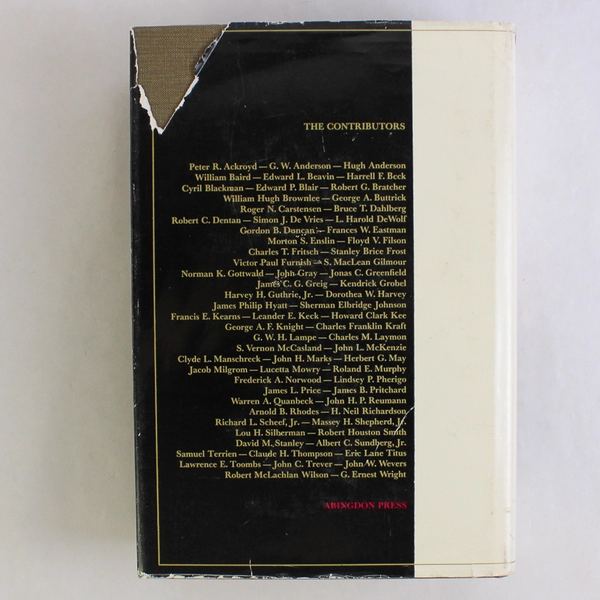 The Interpreter's One-Volume Commentary On The Bible 1971 Hardcover Dust Jacket