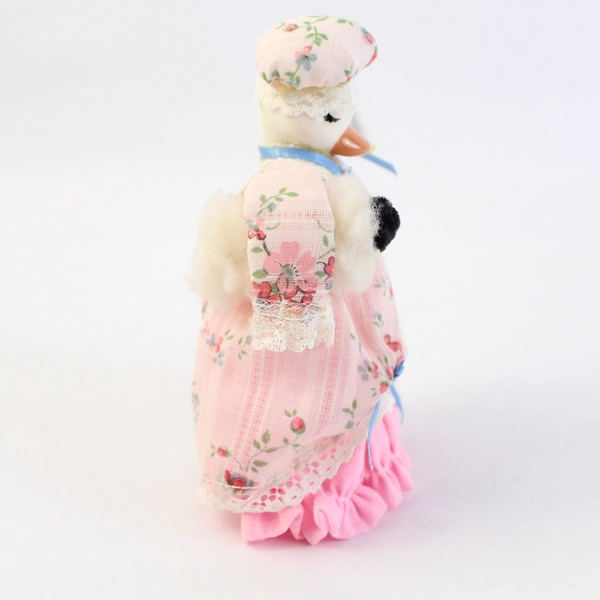 1980s Just Ducky Figurine Ceramic Face Little Bo-Peep