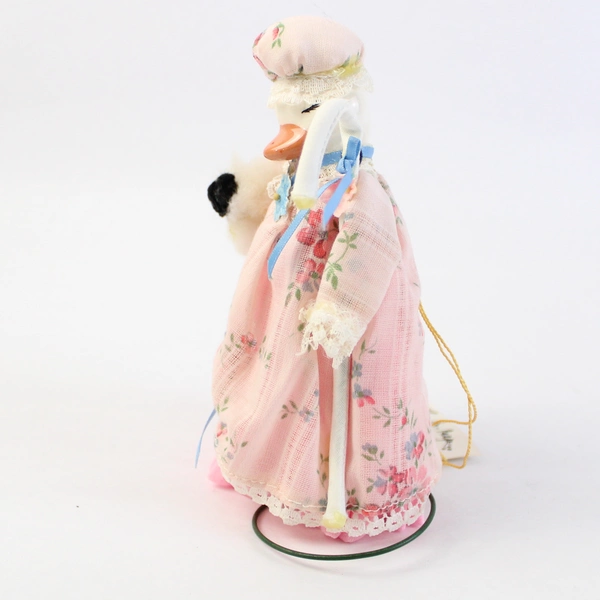 1980s Just Ducky Figurine Ceramic Face Little Bo-Peep