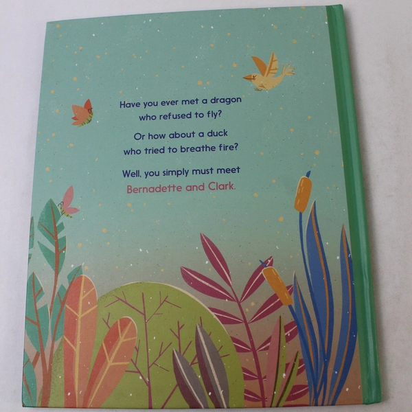 Duck & Dragon by Lisa Lindman 2021 Hardcover Children's Book