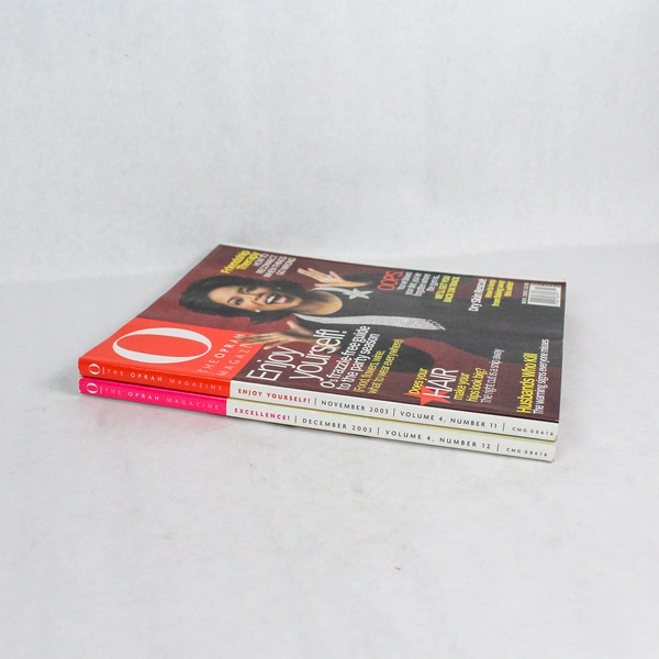 Lot of 2 O The Oprah Magazine Nov & Dec 2003 - Good Condition Collectibles