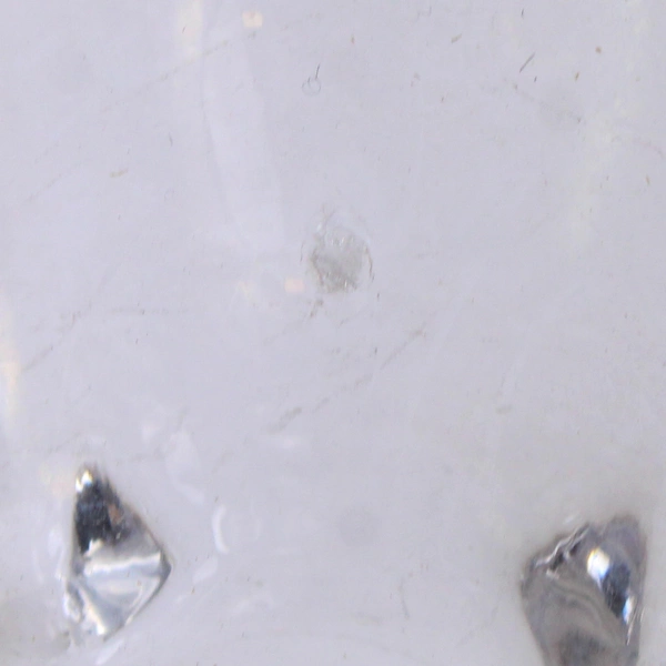 Unmarked Clear Glass Fruit Dessert Bowl Scalloped Edge Simple 2.75" Tall