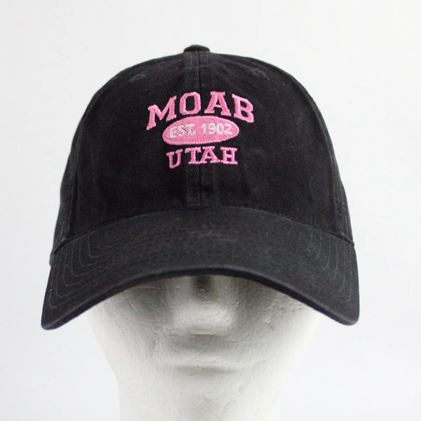 Legacy Athletic Moab Utah Black and Pink Women's Baseball Cap