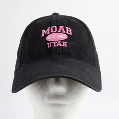 Legacy Athletic Moab Utah Black and Pink Women's Baseball Cap