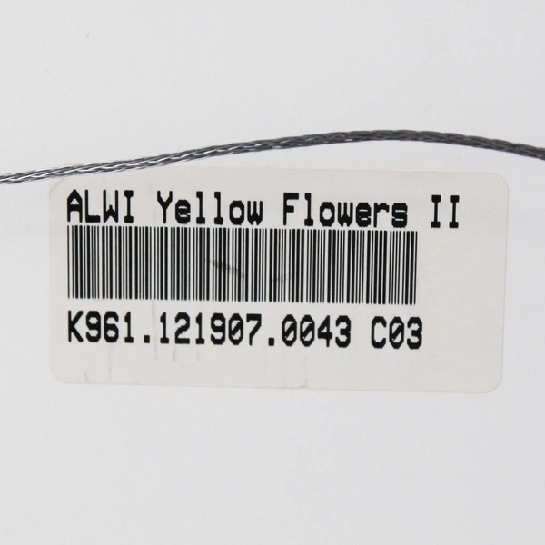 Tanya Wissotzky "Yellow Flower 2" AP 2/50 Framed Serigraph Signed Numbered