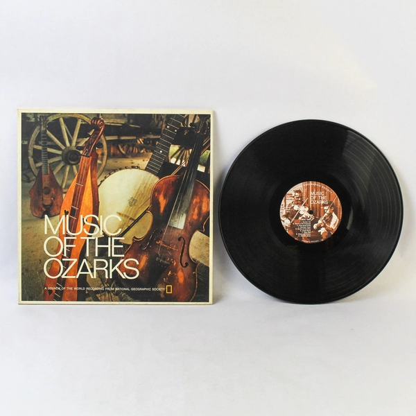 Music Of The Ozarks 1972 National Geographic LP Record Album - Pre-Owned