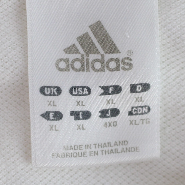 FIFA Women's World Cup USA 2003 Adidas White Knit Short Sleeve Polo Shirt XL 