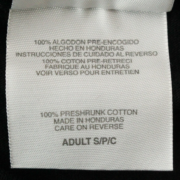 Port & Company Get Inspired Black T-shirt Adult Size S - Good Condition