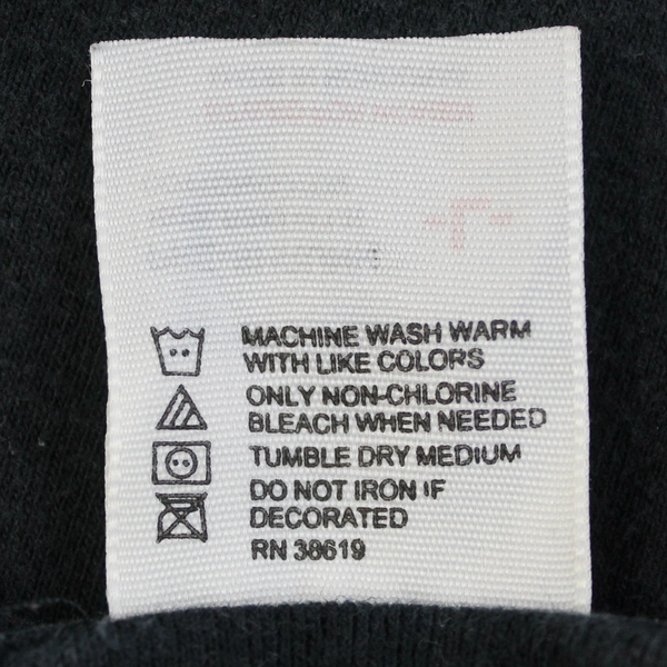 Anvil Trinity Ceramic Supply Black Graphic Cropped Tank Top Women's Size Large