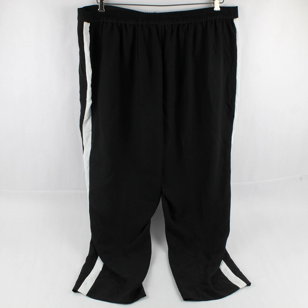 Ellos Black and White Tapered Track Pants Women's Size 22