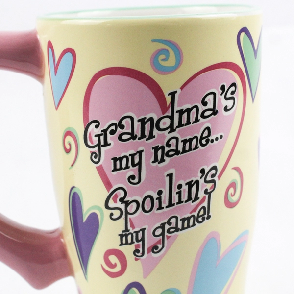 Spoontiques Grandma's My Name Spoilin's My Game Coffee Mug 