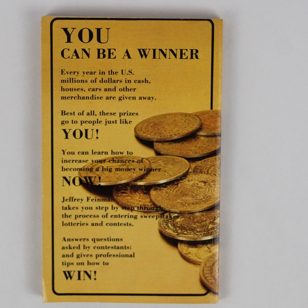 The Prize Winners Handbook by Jeffrey Feinman 1980 Paperback