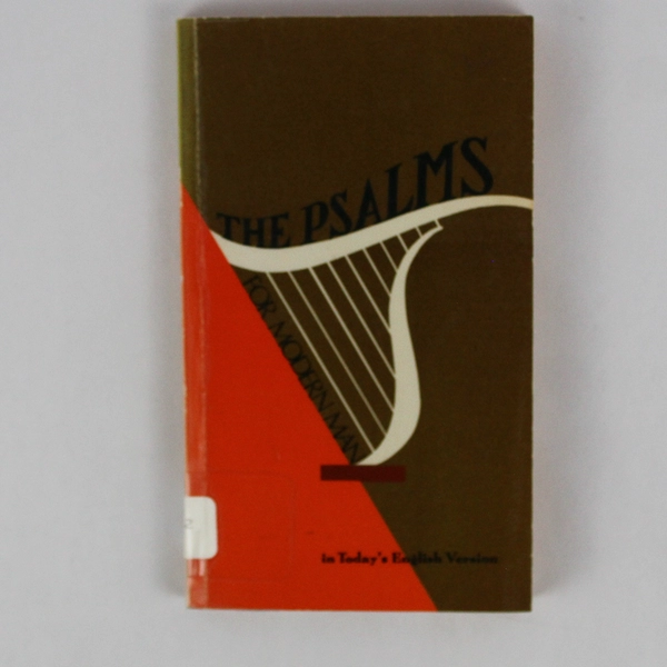 The Psalms For Modern Man in Today's English Version 1970 Paperback Ex-Library