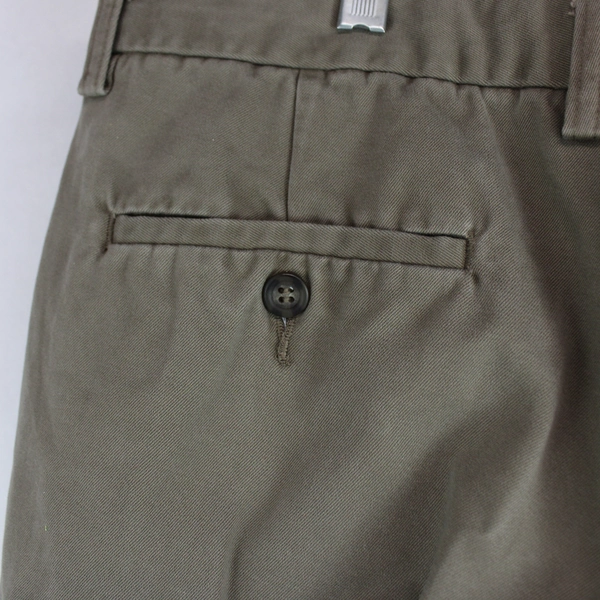 Dockers Premium Flat Front Classic Fit Brown Men’s Slacks Pants Size 40x32