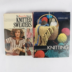 Lot Of 2 Hardcover Books: Knitted Sweaters & Complete Book Of Knitting